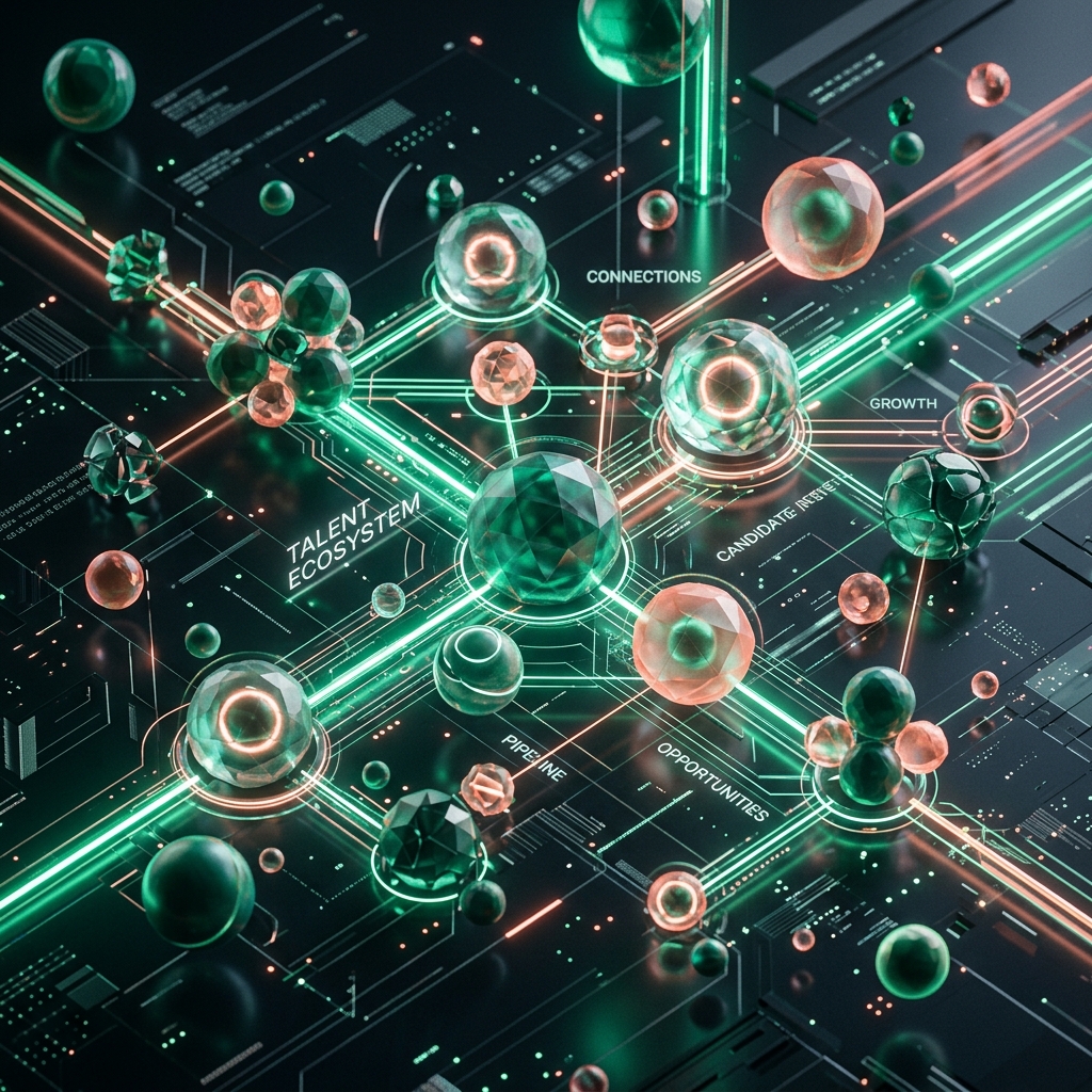 3D Talent Network Connections